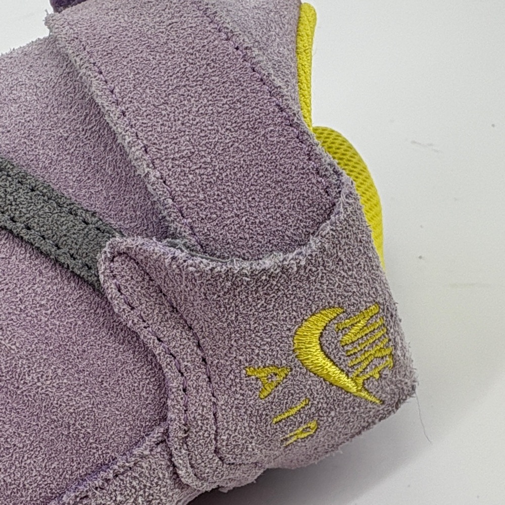 Nike Custom Air Force 1 High By You - Purple green and yellow Women's US 8 - Picture 7 of 11